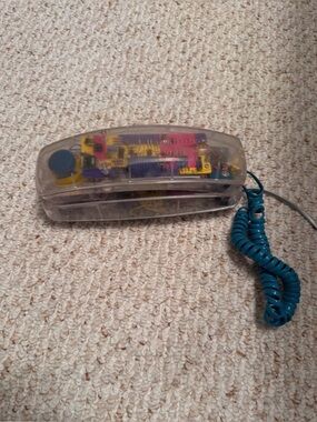 Clear vintage conair phone